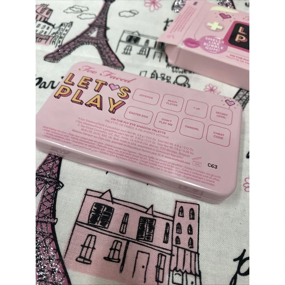 Too Faced Let's‎ Play On-The-Fly Mini Eye Shadow Palette New in Box